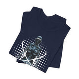Existence Dystopian Society Cyborg Unisex Jersey Short Sleeve Tee Futuristic Sci Fi Robotic Graphic Cyberpunk Streetwear Statement T Shirt