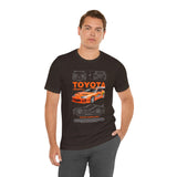 Legendary Turbo JDM MK4 Street Racer Unisex Heavy Cotton Tee Retro Tuner Car Graphic Shirt