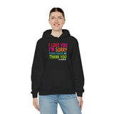 Ho’oponopono Hoodie Heavy Blend Pullover Unisex Sweatshirt Healing Affirmation Spiritual Gratitude Mindfulness Positive Energy Streetwear