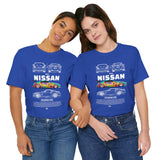 Nissan 240Z Illustrated Tee Donut Drift Car Inspired Graphic T Shirt Street Racing Art Tee JDM Style Automotive Streetwear Unisex Shirt for Car Lovers Drift Fans Racing Culture Outfit