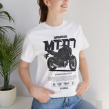 Yamaha MT 07 Inspired Naked Bike Motorcycle Graphic Unisex Heavy Cotton Tee Premium Streetwear T Shirt for Riders Bikers Moto Enthusiasts Everyday Wear