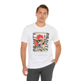 Beauty of Art Floral Collage Unisex Jersey Short Sleeve Tee Vintage Aesthetic Graphic Fashion Artistic Statement Streetwear T Shirt