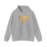 Top G Andrew Tate Graphic Hoodie Black Unisex Streetwear Motivational Hustle Pullover Sweatshirt Gold Typography Design
