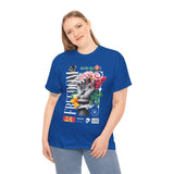 Freedom Hand Rose Graphic Unisex Heavy Cotton Tee Comfortable Streetwear T Shirt Motivational Bold Artistic Design Statement Piece Perfect Gift for Friends Empowerment Casual Wear