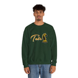 TopG Unisex Heavy Blend Crewneck Sweatshirt Premium Motivational Graphic Streetwear Tate Knight Design Hustle Mindset Apparel