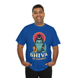 Lord Shiva The Destroyer Unisex Graphic T Shirt Mahadev Mahakal Devotional Hindu Spiritual Cotton Tee Trishul Rudraksha Temple Festival Wear India
