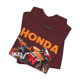 Honda CBR Racing Motorcycle Graphic Tee Superbike Track Inspired Sport Bike T Shirt For Riders Speed Lovers Motorsport Streetwear Gift
