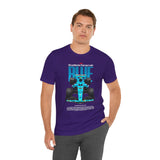 Blue Formula Race Car Graphic Unisex Heavy Cotton Tee High Speed Streetwear for Motorsport Fans and Racing Lifestyle Enthusiasts