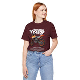 Yamaha YZ450F Inspired Motocross Blueprint Unisex Heavy Cotton Tee Dirt Bike Racing Graphic Streetwear Shirt Gift For Riders