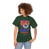 Velvet Dream The Collective Unisex Heavy Cotton Tee Comfortable Motivational Streetwear Bold Typography Graphic T Shirt Perfect Gift for Dreamers Trendsetters Creative Souls Everyday Casual Wear