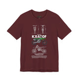 Kawasaki KX450F Motocross Inspired Unisex Heavy Cotton Tee Dirt Bike Racing Graphic Shirt For Riders Fans Streetwear Casual Wear Gift