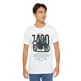 Kawasaki Z400 Naked Street Bike Graphic T Shirt Unisex Heavy Cotton Motorcycle Racing Streetwear Gift