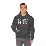 Unisex I Need A Huge Amount Of Money Hoodie Heavy Blend Pullover Sweatshirt Funny Motivational Graphic Hustle Entrepreneur Wealth Inspired Streetwear
