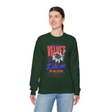 Velvet Dream The Collective Crewneck Sweatshirt Comfortable Unisex Pullover Bold Typography Graphic Artistic Streetwear Fashion Cozy Everyday Wear Perfect Gift for Creatives Dreamers and Trendsetters