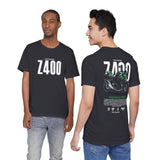 Kawasaki Z400 Naked Street Bike Graphic T Shirt Unisex Heavy Cotton Motorcycle Racing Streetwear Gift