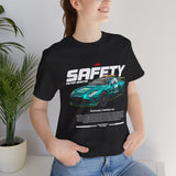 Formula One Safety Car Inspired Motorsport Graphic Unisex Tee High Performance Racing Streetwear Track Day Apparel Pace Car Design For Racing Fans Speed Culture Enthusiasts