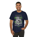 Money Mindset Unisex Jersey Short Sleeve Tee Graphic Black T Shirt Hustle Grind Wealth Entrepreneur Motivational Streetwear Bold Artistic Fashion Outfit