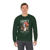 Oddity Own Your Uniqueness Unisex Heavy Blend Crewneck Sweatshirt Abstract Modern Graphic Bold Artistic Statement Streetwear Pullover