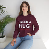 I Need A Huge Amount Of Money Unisex Crewneck Sweatshirt Funny Motivational Graphic Pullover Entrepreneur Hustle Wealth Inspired Casual Streetwear
