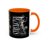 Inspire Strength Ignite Courage Ceramic Mug Motivational Coffee Cup Bold Graphic Durable Everyday Drinkware