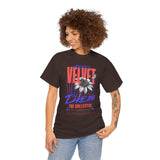 Velvet Dream The Collective Unisex Heavy Cotton Tee Comfortable Motivational Streetwear Bold Typography Graphic T Shirt Perfect Gift for Dreamers Trendsetters Creative Souls Everyday Casual Wear
