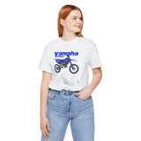 Yamaha YZ125 Inspired Motocross Blueprint Unisex Heavy Cotton Tee Dirt Bike Racing Graphic Shirt Streetwear Gift For Riders