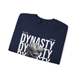 Dynasty Statue Graphic Unisex Heavy Blend Crewneck Sweatshirt Greek Sculpture Butterfly Streetwear Art Inspired Pullover