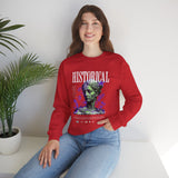 Historical Statue Graphic Premium Unisex Heavy Blend Crewneck Sweatshirt Vintage Aesthetic Streetwear Pullover