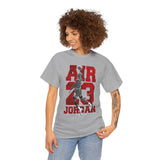 Air Jordan Sky Legend Unisex Heavy Cotton Tee Bold Athletic Streetwear Design Inspirational Basketball Dunk Artwork Motivational Sports Graphic Tee For Dreamers And Hustlers
