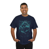 Neon Raptor Trio Dinosaur Graphic T Shirt Prehistoric Predator Jungle Illustration Savage Sci Fi Streetwear Unisex Retro Creature Art Gift