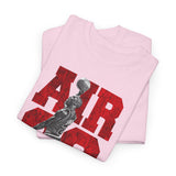 Air Jordan Sky Legend Unisex Heavy Cotton Tee Bold Athletic Streetwear Design Inspirational Basketball Dunk Artwork Motivational Sports Graphic Tee For Dreamers And Hustlers