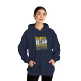Hustler Original Money Maker Unisex Heavy Blend Hooded Sweatshirt Streetwear Graphic Bold Dollar Bill Print Motivational Entrepreneur Hoodie