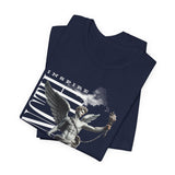 Inspire Strength Ignite Courage Graphic Unisex Jersey Short Sleeve Tee Premium Streetwear Motivational Art T-Shirt
