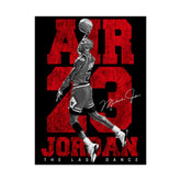 Jordan Vintage Poster Sky Legend Glossy Poster Motivational Basketball Wall Art Bold Athletic Design Premium Collector Print Inspiring Home Gym Office Decor For Dreamers And Achievers
