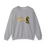 TopG Unisex Heavy Blend Crewneck Sweatshirt Premium Motivational Graphic Streetwear Tate Knight Design Hustle Mindset Apparel