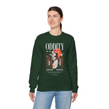 Oddity Own Your Uniqueness Unisex Heavy Blend Crewneck Sweatshirt Abstract Modern Graphic Bold Artistic Statement Streetwear Pullover