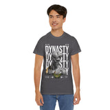 Dynasty Statue Graphic Unisex Heavy Cotton Tee Greek Sculpture Butterfly Streetwear Art Inspired T Shirt