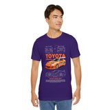 Legendary Turbo JDM MK4 Street Racer Unisex Heavy Cotton Tee Retro Tuner Car Graphic Shirt