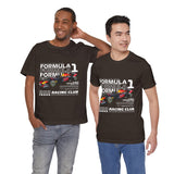 High Performance Single Seater Racing Car Graphic Unisex Heavy Cotton Tee Premium Motorsport Streetwear For Speed Lovers And Daily Casual Wear