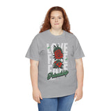 Love Fake Friendship Rose Graphic Unisex Heavy Cotton Tee Bold Statement Streetwear T Shirt Empowering Artistic Floral Design for Self Expression Perfect Gift for Friends Birthdays Parties Casual Wear