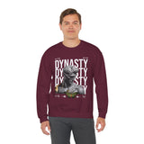 Dynasty Statue Graphic Unisex Heavy Blend Crewneck Sweatshirt Greek Sculpture Butterfly Streetwear Art Inspired Pullover
