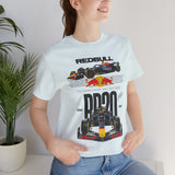 High-Performance Race Machine Concept Unisex Heavy Cotton Tee Powerful Aerodynamic Single-Seater Track Car Graphic Streetwear Top