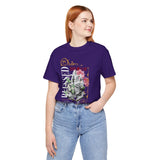 Blessed Praying Hands Floral Christian Graphic Unisex Jersey Short Sleeve Tee Faith Inspired Religious Streetwear Bold Motivational T Shirt