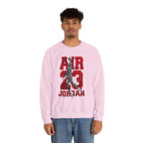Air Jordan Sky Legend Unisex Sweatshirt Heavy Blend Motivational Athletic Streetwear Bold Basketball Inspired Design Premium Comfort Fashion For Dreamers Hustlers And Game Changers