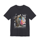 Sculptural Future Statue Art Graphic Unisex Jersey Short Sleeve Tee Bold Aesthetic Greek Goddess Abstract Streetwear T Shirt