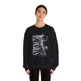 Inspire Strength Ignite Courage Unisex Crewneck Sweatshirt Premium Motivational Streetwear Bold Statue Graphic