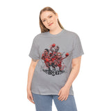 Legends On Court Unisex Heavy Cotton Tee Basketball Streetwear Graphic T Shirt Vibrant Athletic Art Design Perfect Gift For Sports Fans Players Gymwear Festivals And Urban Fashion Lovers