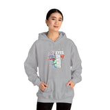 Eyes On Me Boys Medusa Hoodie Comfortable Unisex Heavy Blend Sweatshirt Mythological Streetwear Bold Empowerment Design for Self Expression Perfect Gift for Friends Birthdays Cozy Days Casual Wear