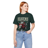 Heavens Hallucinations Unisex Jersey Short Sleeve Tee Comfortable Modern Streetwear Bold Artistic Floral Graphic Design Perfect Gift for Friends Birthdays Casual Wear