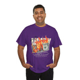 Money Is Not Just Currency Burning Dollar Graphic Unisex Heavy Cotton Tee Hustler Streetwear Motivational Cash Fire Design